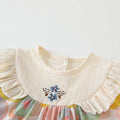 Girls' princess dress set -  summer korean style floral dress, cute princess dress with shorts for toddlers