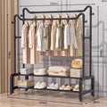 Cat ear bent leg double layer double rod 150 black