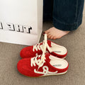 Baotou half slippers for women outwear2026new arrivalsummer super popular one-leg heelless flats german training shoes