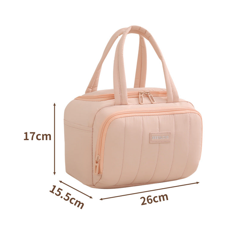 Beilian Cross-border Lunch Box Bag High Value Portable Large Capacity Bento Bag Picnic Commuter Insulation Fashion Lunch Bag