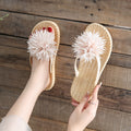 Super fairy flip-flops women's summer outing new arrivalflowers sandals lightweight non-slip daily home casual sandals