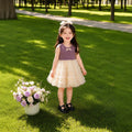 Baby girl two-piece outfit set - spring/autumn  - baby girl dress set - premium quality