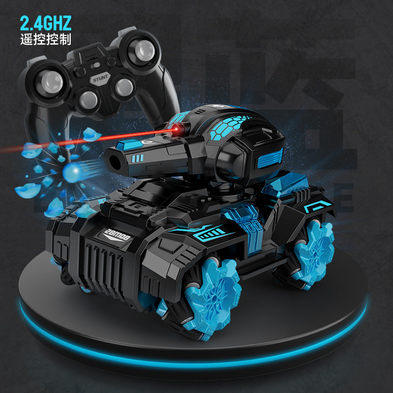 gesture-sensing tank water bomb remote control car wireless four-wheel drive off-road armored vehicle four-wheel drive car boy toy
