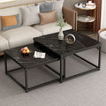 Accessible luxury square coffee table living room rental house for home small table casual modern small apartment tea table new arrival small coffee table
