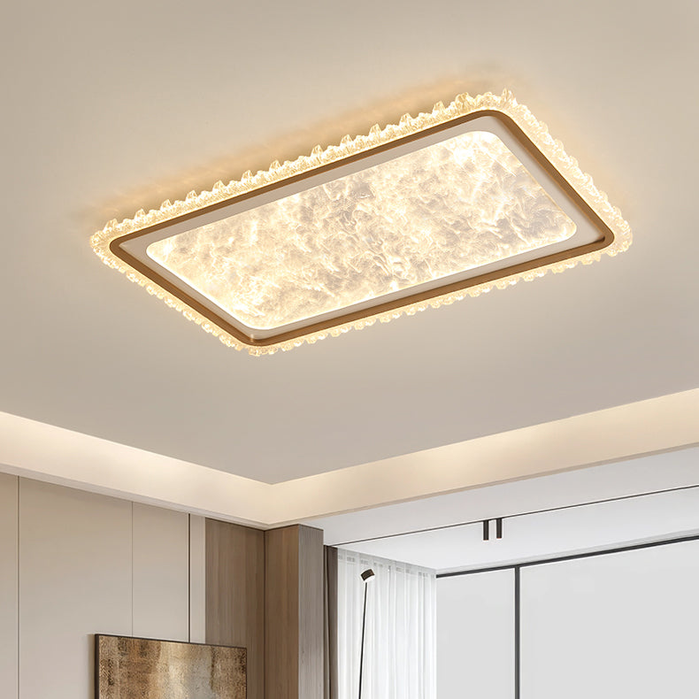 Italian minimalist living room ceiling light modern light luxury atmosphere eye protection living room main light whole house lighting package