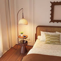 Fei shi desk living room for homenew arrivalsmall apartment bauhaus solid wood round small tea table floor lamp fei shi medium