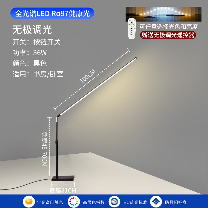 Kids' desk lamp - study light, reading lamp, writing lamp - smart eye protection led for students, dorm room, bedside table