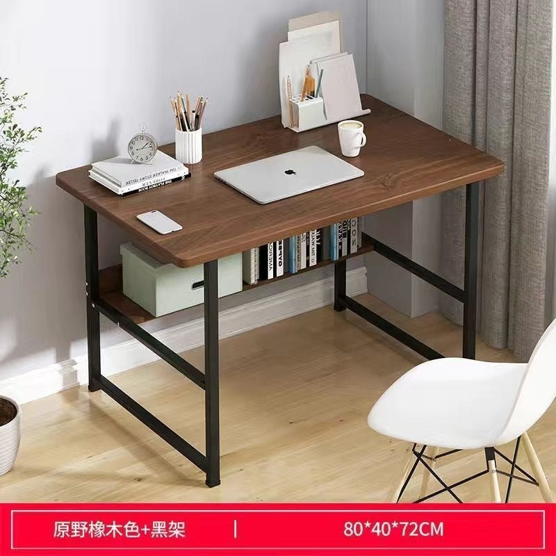 Computer desk desktop home desk bookshelf all-in-one bedroom primary and junior high school student writing desk study desk office desk