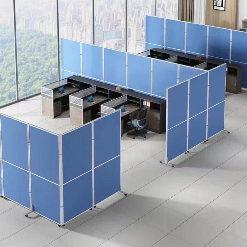Office partition screen movablefolding desktop partition baffle factory workshop office activity sliding partition wall