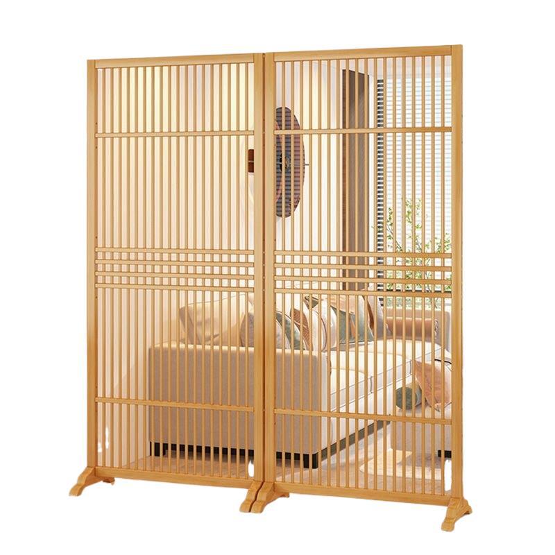 New chinoiserie screen partition living room for home blocking grids solid wood foldablemovable entrance hall office seat screen
