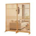 New chinoiserie screen partition living room for home blocking grids solid wood foldablemovable entrance hall office seat screen