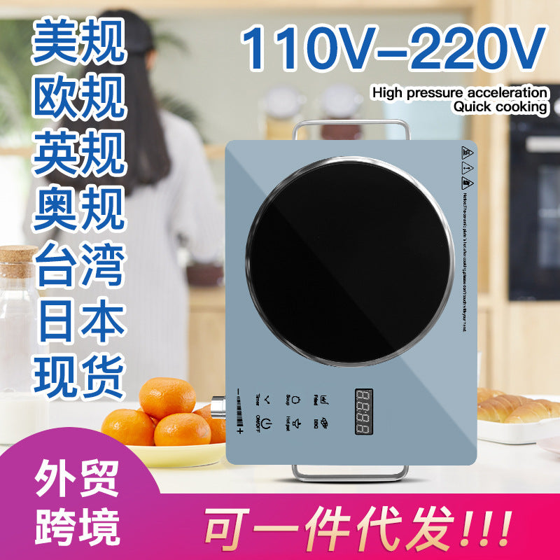 Us standard premium multi-functional high-power 2200w-3500w electric ceramic cooktop - suitable for all cookware, ideal for cross-border e-commerce
