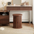 Solid wood stool, stackable coffee table, bench, for home, living room combination, stackable stool, stackable spare small stool, universal wheel