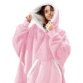 Pullover fleece pajamas heattech tv blanket outdoor cold-proof nightgown couple's outfit sweatshirt fleece heattech clothing