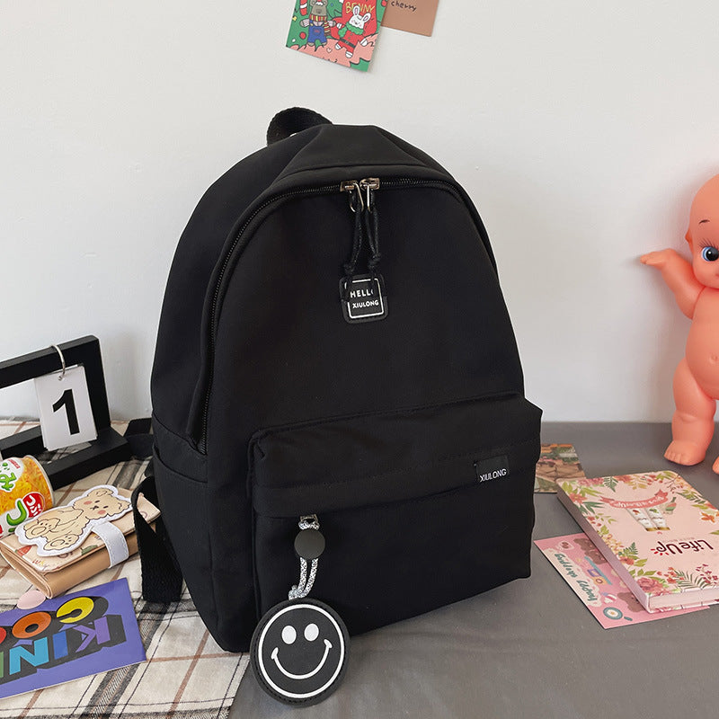 Cross-border new Korean version of college style backpack versatile leisure travel backpack small fresh and cute college student schoolbag