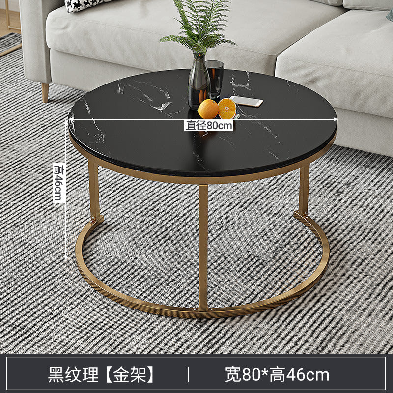 Coffee table living room for home round table small apartmentaccessible luxurycasual modern new arrival sofa coffee table balcony
