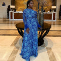 European and american style ins cross-border slimming fresh women's clothing pleated elegantwork clothing a-line skirt one-shoulder collar diagonal long sleevesdress
