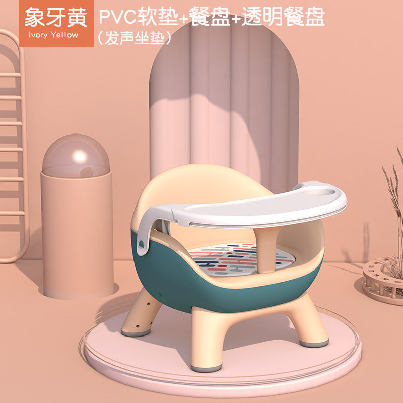 Baby dining chair, baby chair, backrest seat, for home small bench, low chair, dining table chair, kids stool
