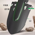 Engineer shovel multi-functional outdoor tool military shovel manganese steel thickened camping shovel small hoe vehicle foldable shovel