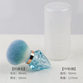 Travel portable diamond manicure dust brush mini mushroom head large cross-border beauty loose powder brush makeup brush portable