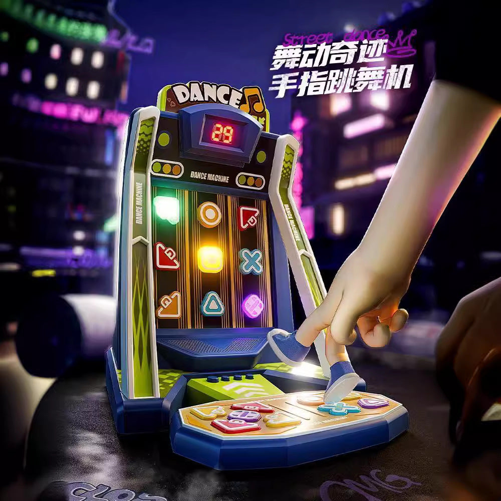 Street arcade finger dancing kids toy - pop it stress relief logic puzzle game - birthday gift for boys and girls