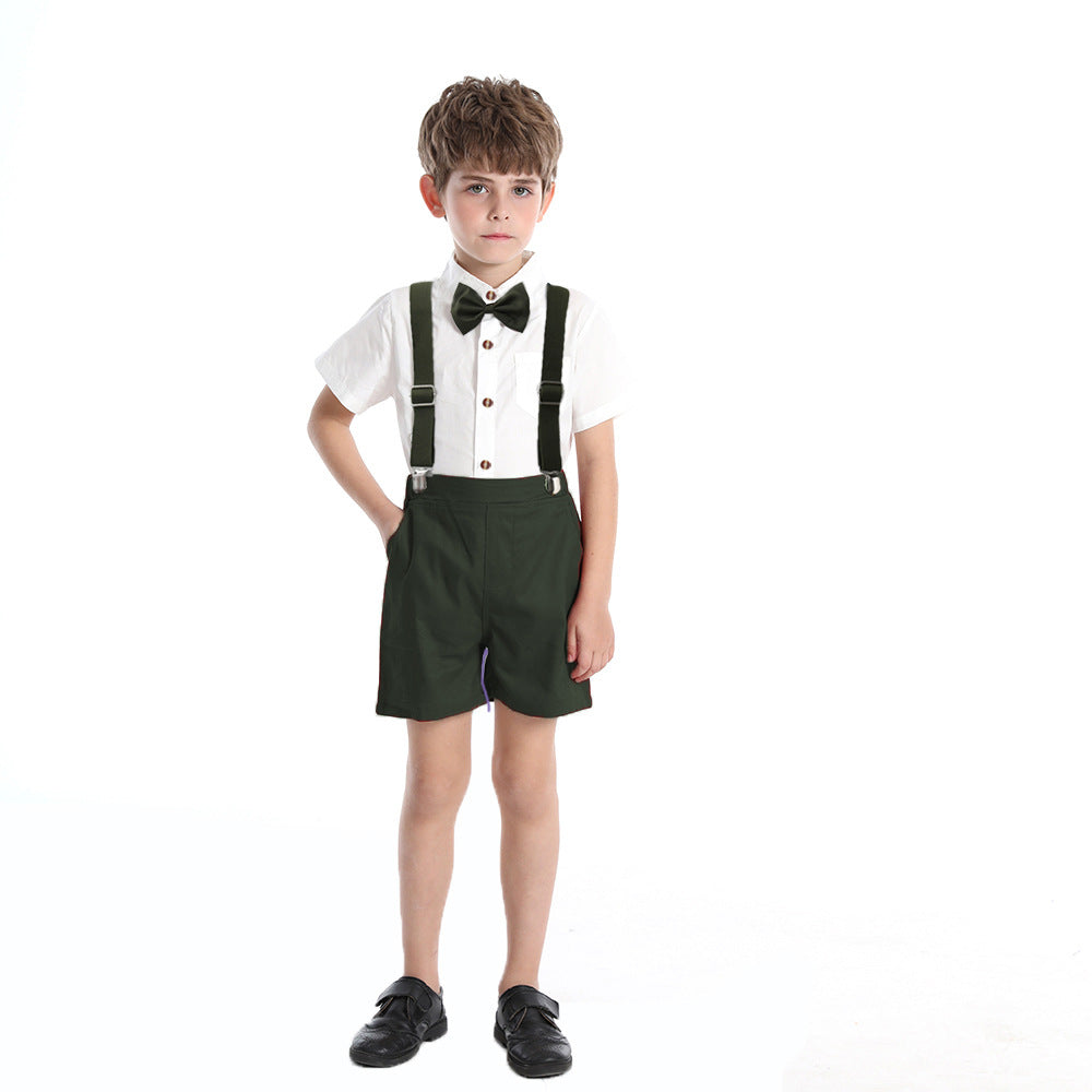 First birthday outfit for baby boys, gentleman's suit for kids, british style gentleman set, baby birthday dress, korean style children's suit
