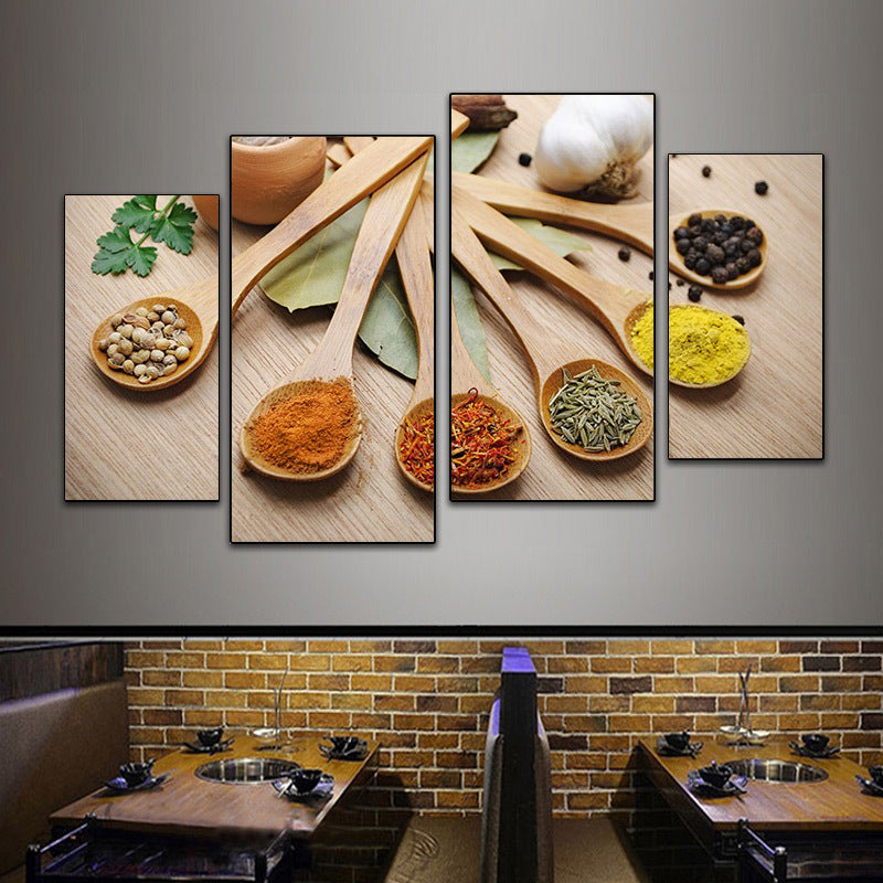 Hotel wall decoration painting Sichuan cuisine Hunan restaurant fast food restaurant box mural restaurant catering hot pot restaurant room painting