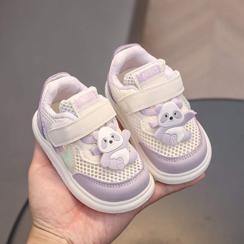 spring new arrival: korean style baby & toddler casual mesh sneakers - low-top fashion sneakers for boys & girls (ages 0-3)