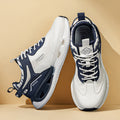 Men's 2026 spring new arrival: air cushion shock absorption, soft sole, height increasing, thickened high-top platform sneakers - trendy basketball shoes for men