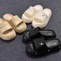 Thick sole slippers women's summeroutwearnew arrivalfashion indoor heightening beach shoes women's shit-stepping sandals wholesale