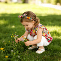 Girls' summer outfit set  new style: trendy kids' short-sleeve, shorts, and flutter-sleeve three-piece set - baby clothes, toddler clothing