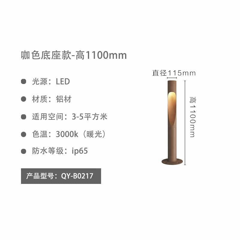 Modern outdoor waterproof led garden light - perfect for villas, gardens, landscaping, pathways, parks, and lawns