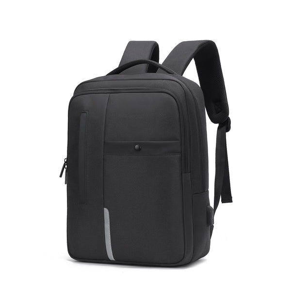 Find Factory Cross-border Trend Fashion Men's Business Backpack College Student Class Commuter Laptop Bag