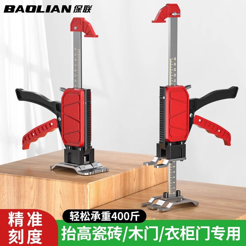 Baolian woodworking lifter special auxiliary tool adjustable lifter suit top lifter adjustable fixed door handy gadget