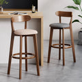 Bar stool, solid wood high stool, bar stool, casualfor home high chair, commercial dining chair, cashier table chair