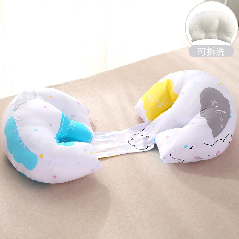 Multifunctional cotton maternity pillow - side sleeper, pregnancy, nursing & breastfeeding pillow core - direct from manufacturer, dropshipping available