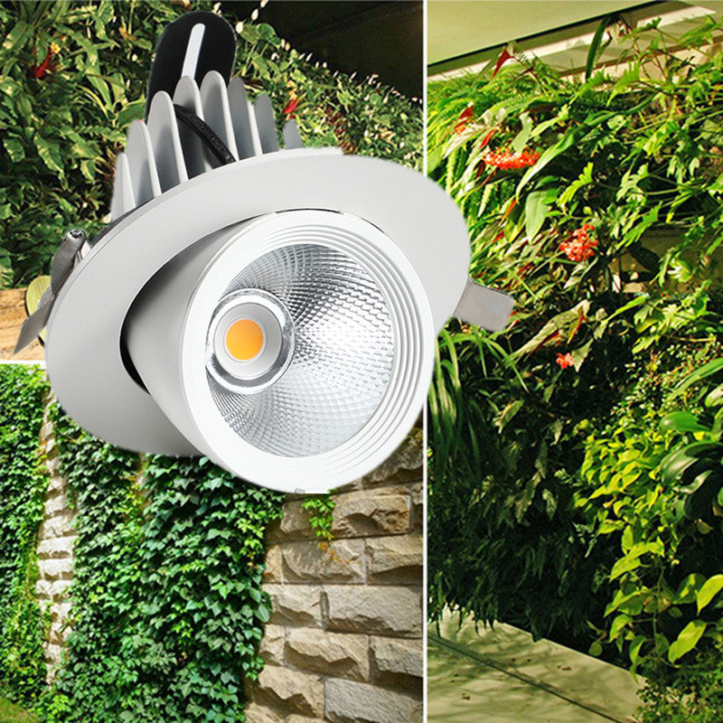 Full spectrum embedded ceiling green wall elephant trunk growth light, indoor gardening lighting led plant wall fill light