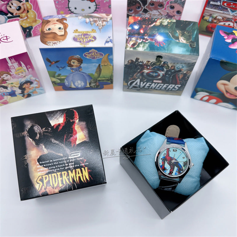 Factory direct boxed cartoon watches wholesale - kids' watches, student timepieces, cartoon anime watches - dropshipping available