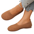 Fashionexportnew arrivalplus sizecut outlow ankleflats women's retro soft bottom breathable slip-on loafers bean shoes
