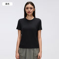 Pilates yoga short sleeve women's summer casual crew neck sports t-shirt top quick-dry running fitness apparel d26072