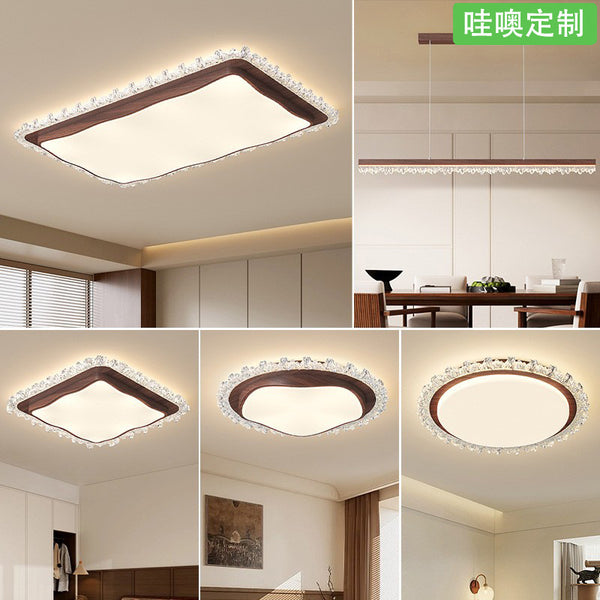 [Wow] Zhongshan Lighting Package Combination Ceiling Light Medium Ancient American Retro Eye Protection Full Spectrum Super Bright