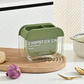 Chopstick cage for home kitchen high-looking chopstick storage box wall-mounted chopstick barrel countertop drain storage rack