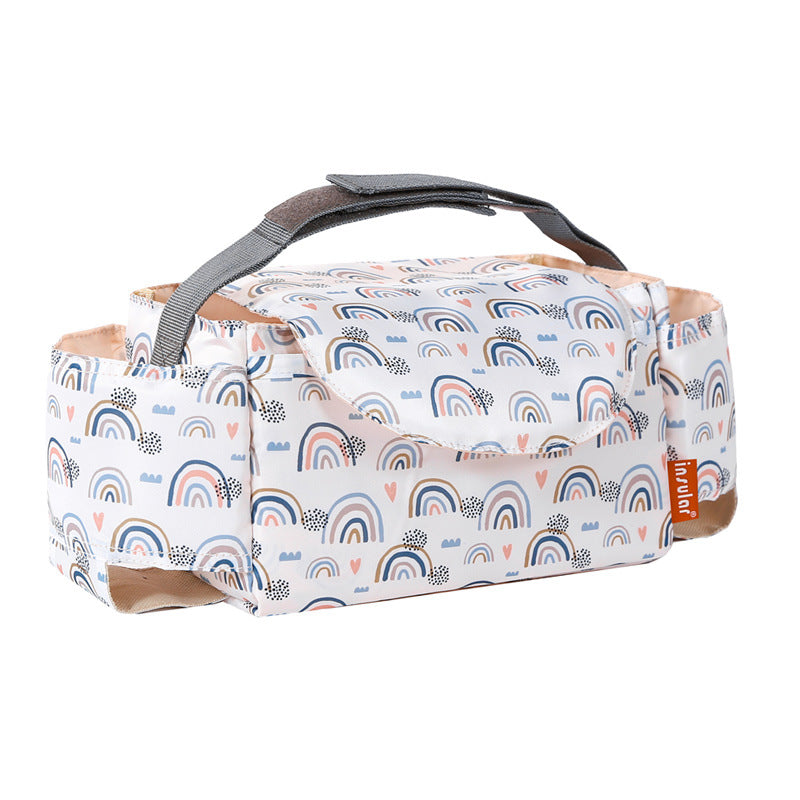 Yinxiuli Multifunctional Waterproof Stroller Tow Storage Bag Bottle Water Cup Bag Stroller Tow Tow Bag Cross-border