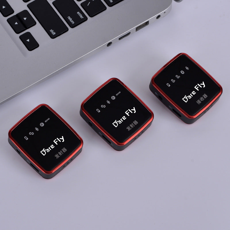 D608 wireless bluetooth microphone bluetooth connection backing track receiver with microphone video live outdoor photography equipment