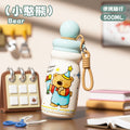 316 stainless steel insulated tumbler - portable, cute, with carry strap - perfect for women, home, and office - includes tea infuser and straw - stylish design