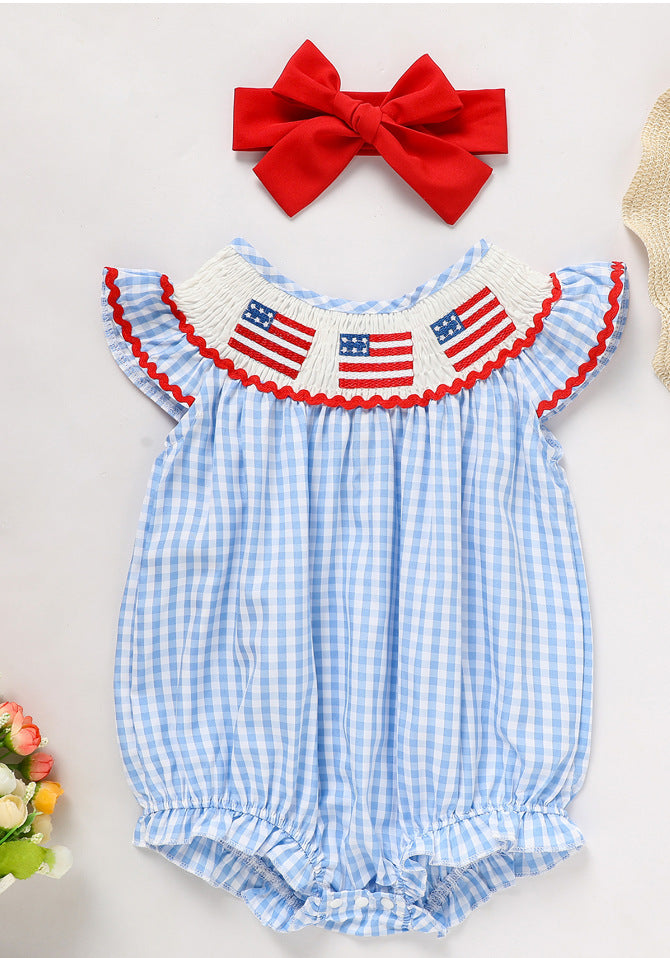 Baby cute independence day onesie
