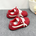 Red apple shoes women's 2026 new retro sports spring breathable casual thin sole ballet beautiful german training shoes