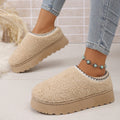 Wholesale women's plus size snow boots: new winter collection - fleece lined, extra thick, warm, platform, height increasing, furry cotton boots and shoes