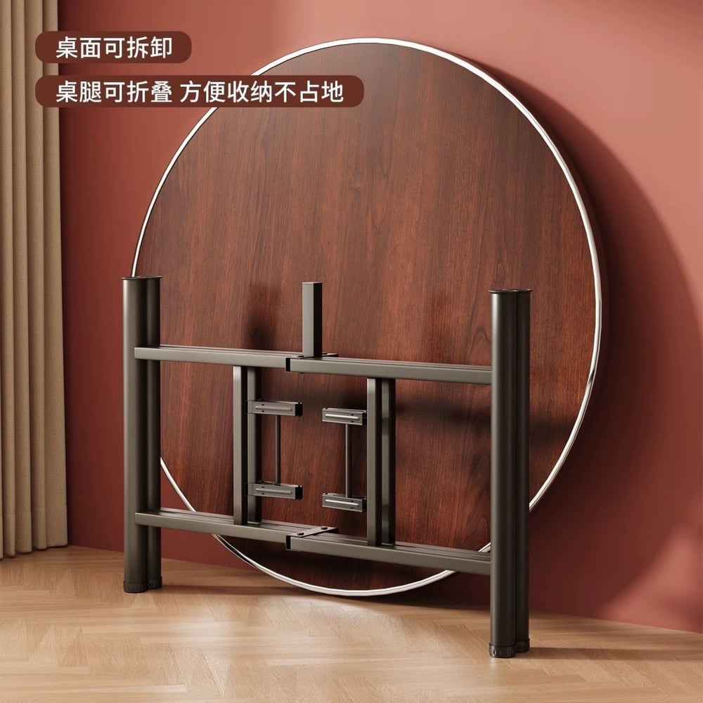 Thickened round table 12 dining table solid wood glass banquet turntable for home hotel canteen round table top dining table country dining table