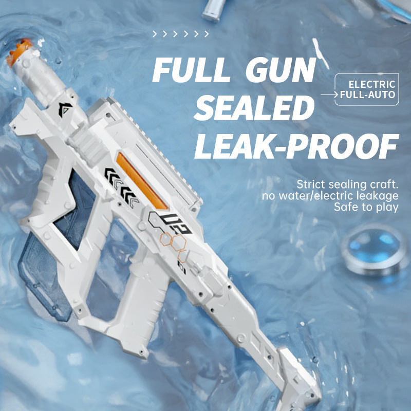 new product interstellar pulse water gun victor electric continuous light large capacity water spray water splash festival